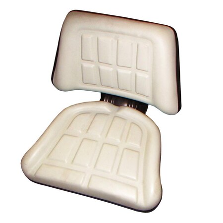 Aftermarket 512000 One Trapezoid Grey Seat with Adjustable Suspension For Compact Tractors SEQ90-0394